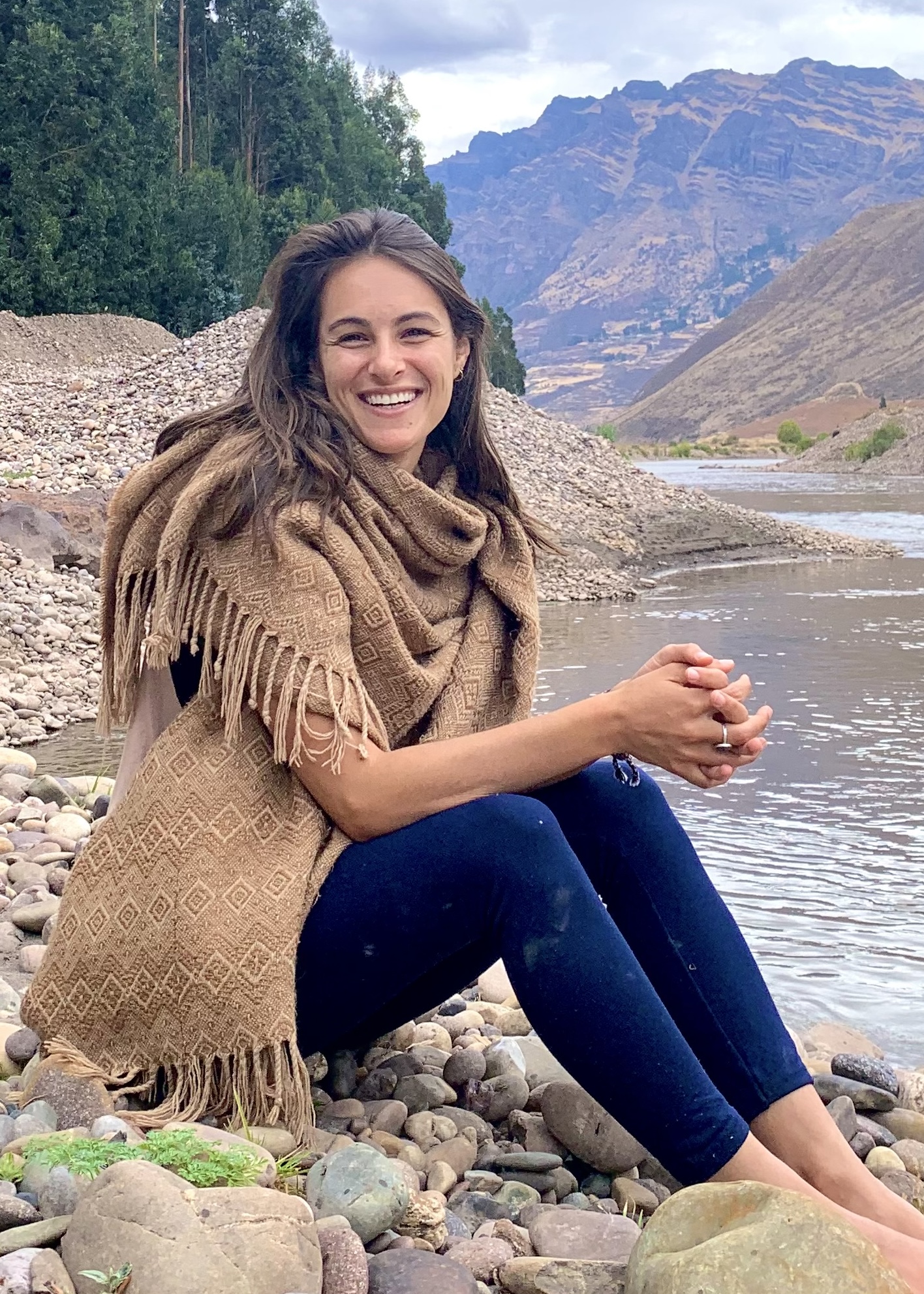Danielle Ronit by the river