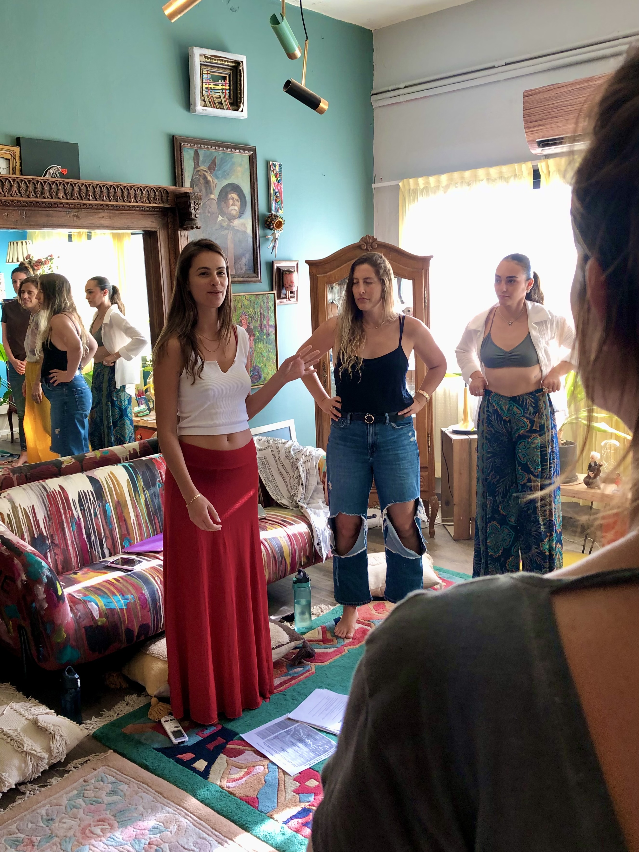 Indoor workshop session