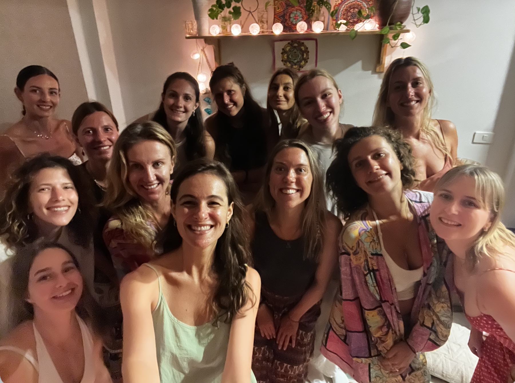 Women's circle group photo